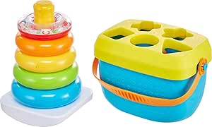 Fisher-Price Rock-a-Stack & First Blocks Set